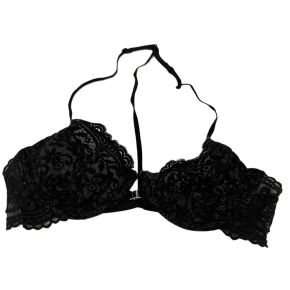 Intimately Free People Black Lace Bra Size 34C - Picture 1 of 6